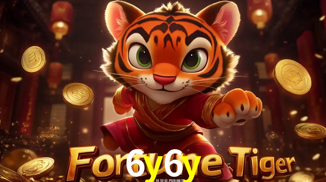 O carismático mascote do jogo de slot Fortune Tiger, um tigre fofo em pose de artes marciais, pronto para trazer sorte e multiplicadores de ganhos no cassino online 6y6y.